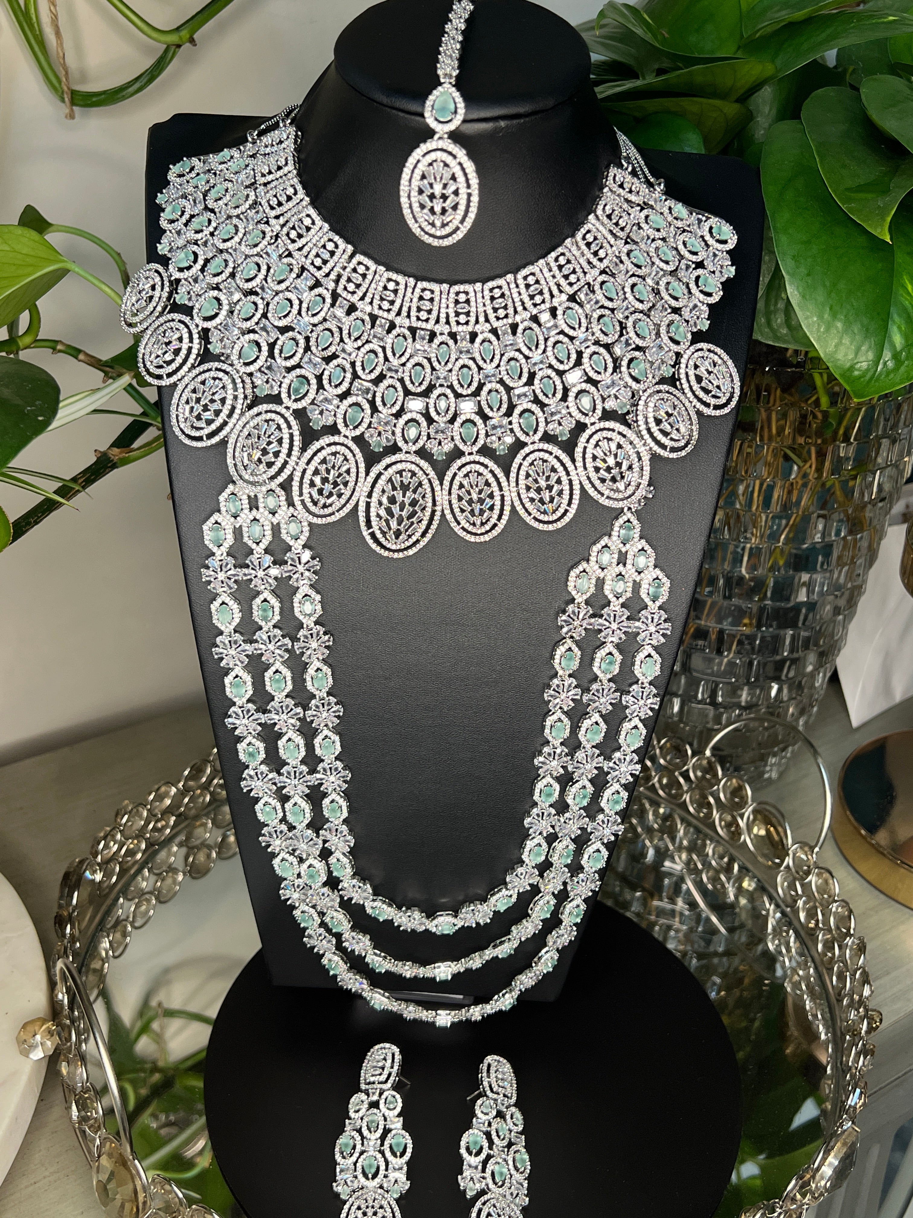 Buy Bridal Jewelry Set Pakistani Jewelry Set Indian Jewelry Set Online in  India  Etsy